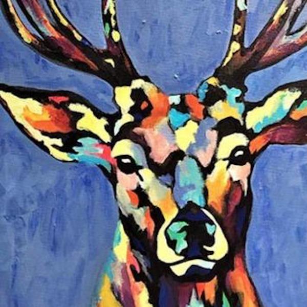 ArtNight Votre œuvre d’art sur toile en deux heures