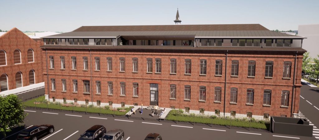 Chantier de réhabilitation du bâtiment 36 pour l’entreprise Nodarius