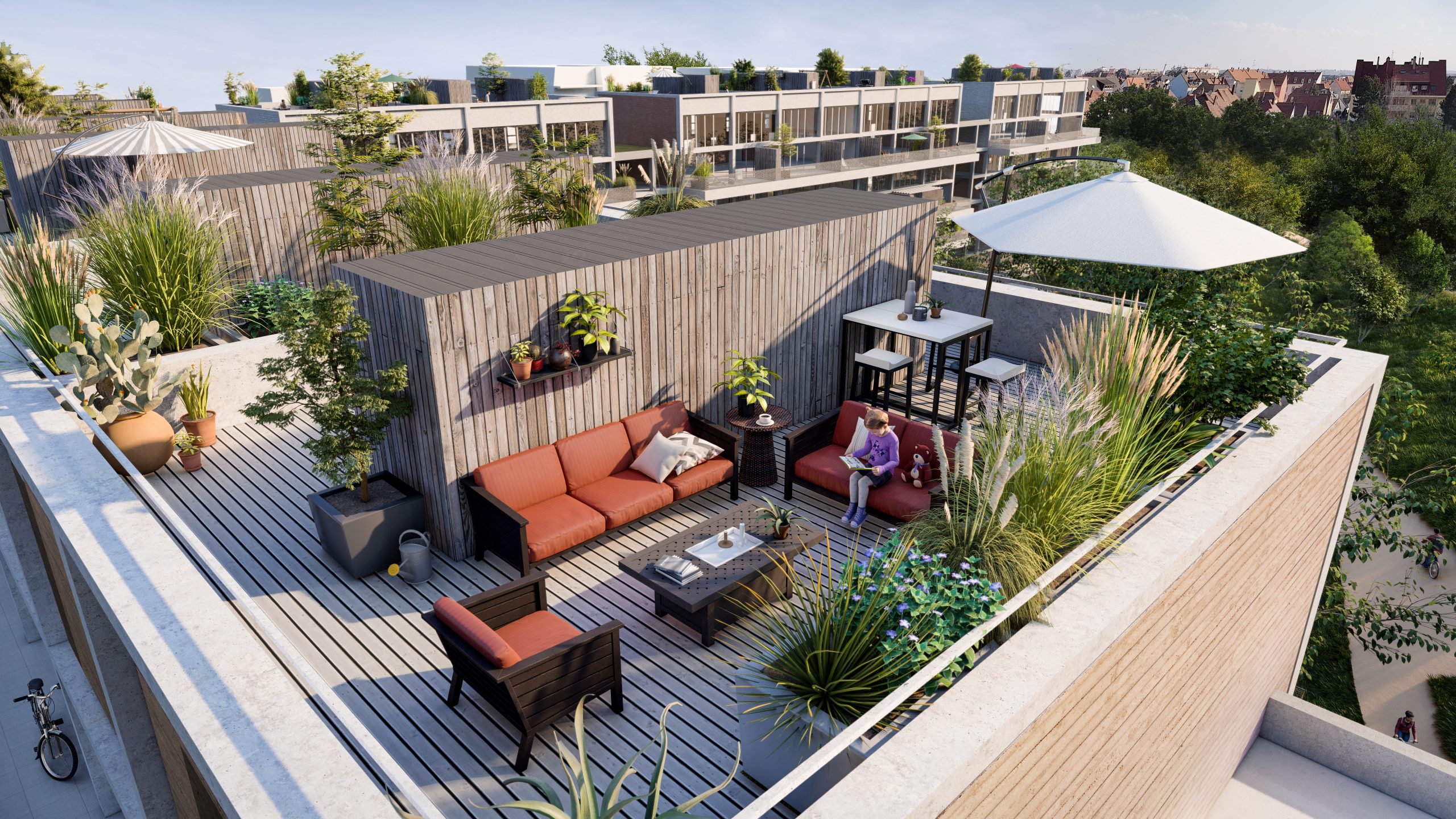 vue de la terrasse_ ©TOA architectes