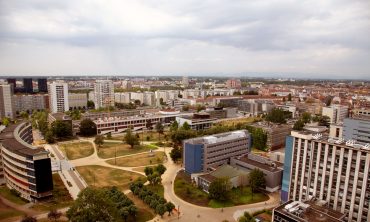Transformation des Esplanade-Campus: energetische Sanierung, biobasierte Materialien, Biodiversität