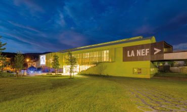 La NEF, ancienne usine textile transformée en pôle culturel et musical