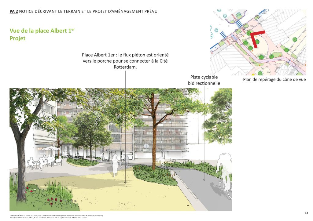 Les espaces extérieurs de la cité Rotterdam à Strasbourg : une nouvelle qualité de vie 
