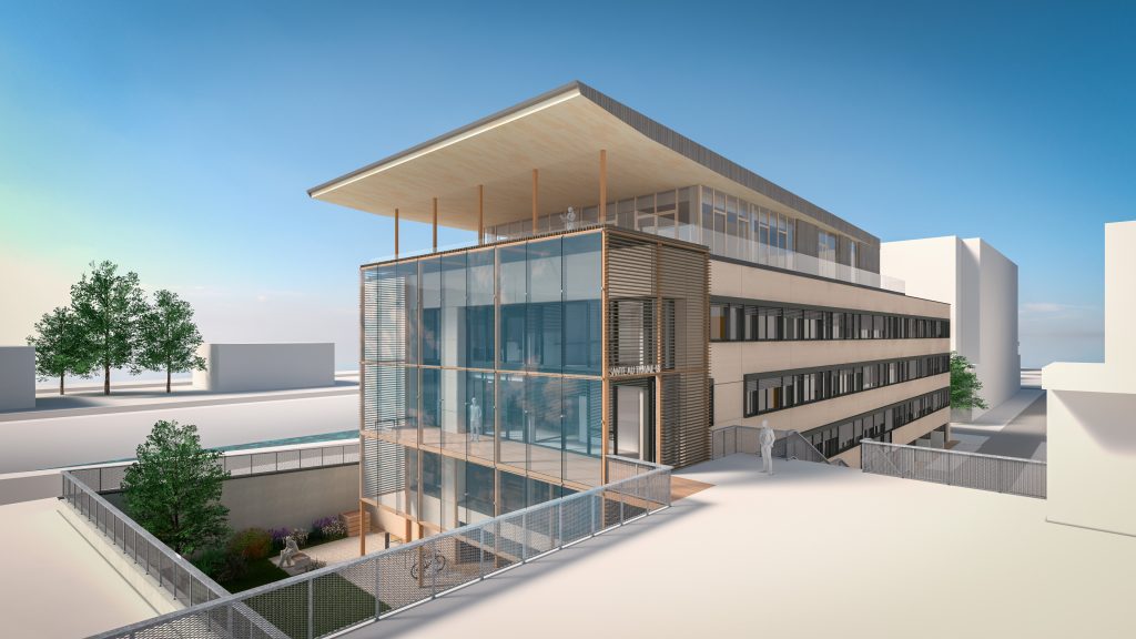 Une architecture respectueuse et responsable pour le siège de Santé au travail 