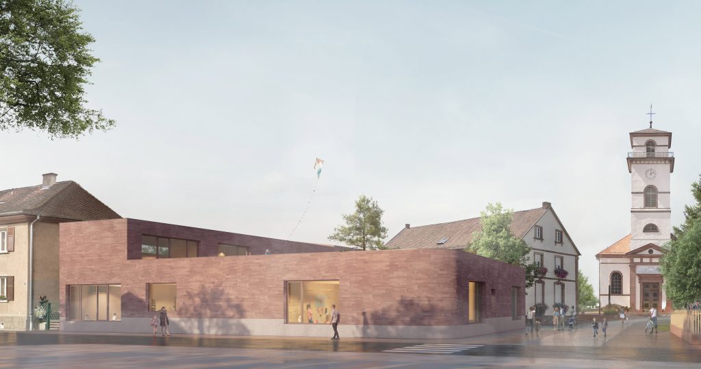 Fin de chantier : visite d’un périscolaire habité 