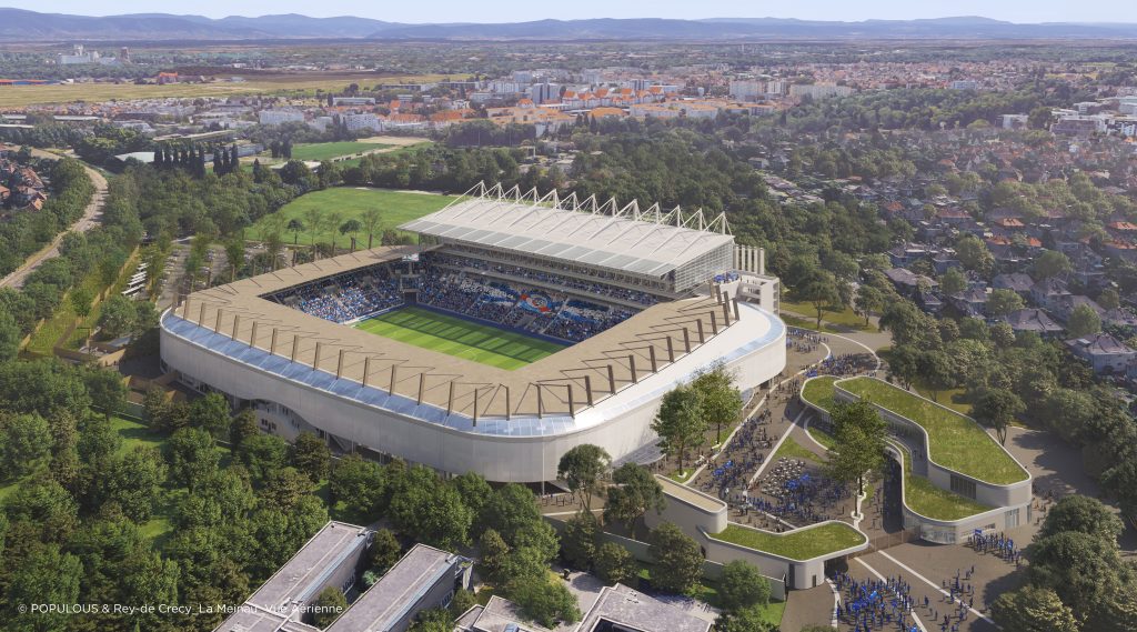 Restructuration et extension du stade de la Meinau 