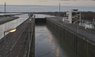 Un signal sur le Rhin