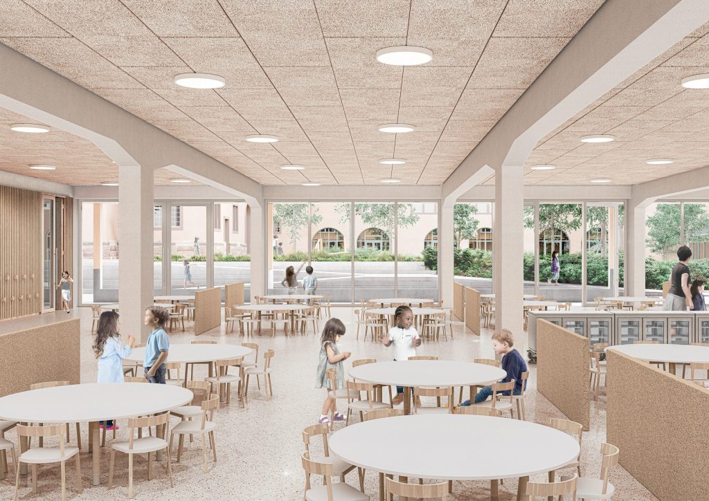 Création d’un restaurant scolaire dans le foyer Saint-Joseph – école Camille Claus 