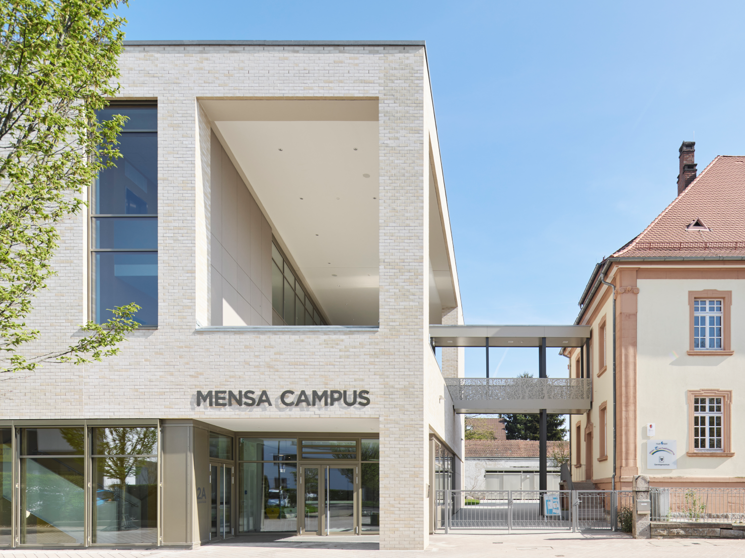 Neubau Mensa,Bühl,2025©Dietmar Strauss, PLAN7 Architekten