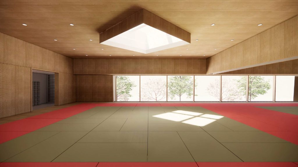 Restructuration du gymnase du Conseil des Quinze 