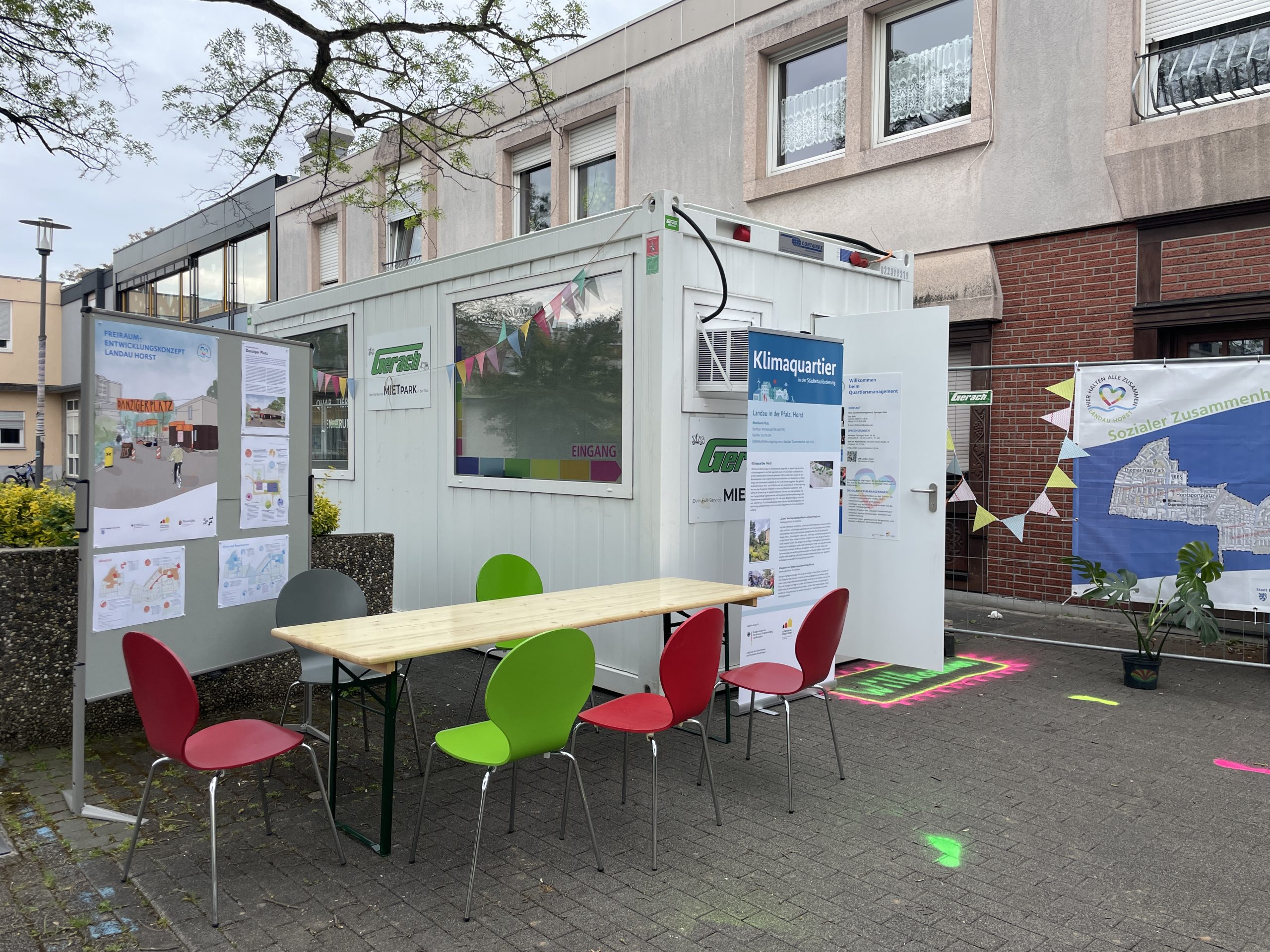 Quartierszentrum und grüne Stadterneuerung für mehr sozialen Zusammenhalt © Stadt Landau