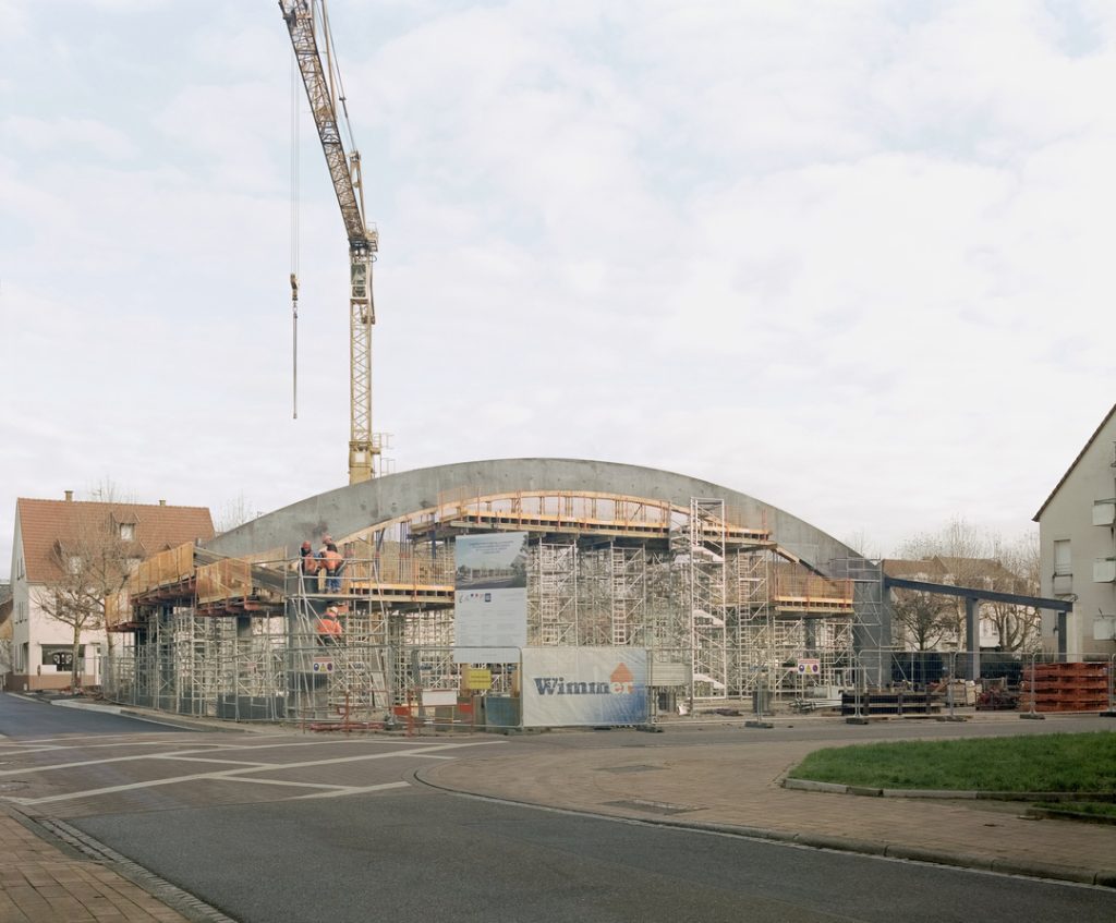 Vues croisées sur la nouvelle halle de marché 