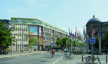 Production du paysage urbain : l&rsquo;exemple du nouveau siège du Crédit Agricole Alsace Vosges
