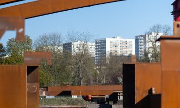 Visite du chantier de la Passerelle Rosa Luxemburg