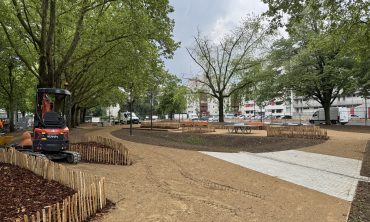 Ville perméable et résiliente : transformation de la place de Haldenbourg