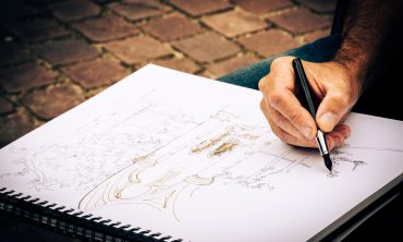 Le crayon inspiré – l’architecture du musée Unterlinden à l’échelle de la ville