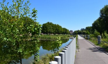 Mit dem Fahrrad zum Campingplatz Paradis